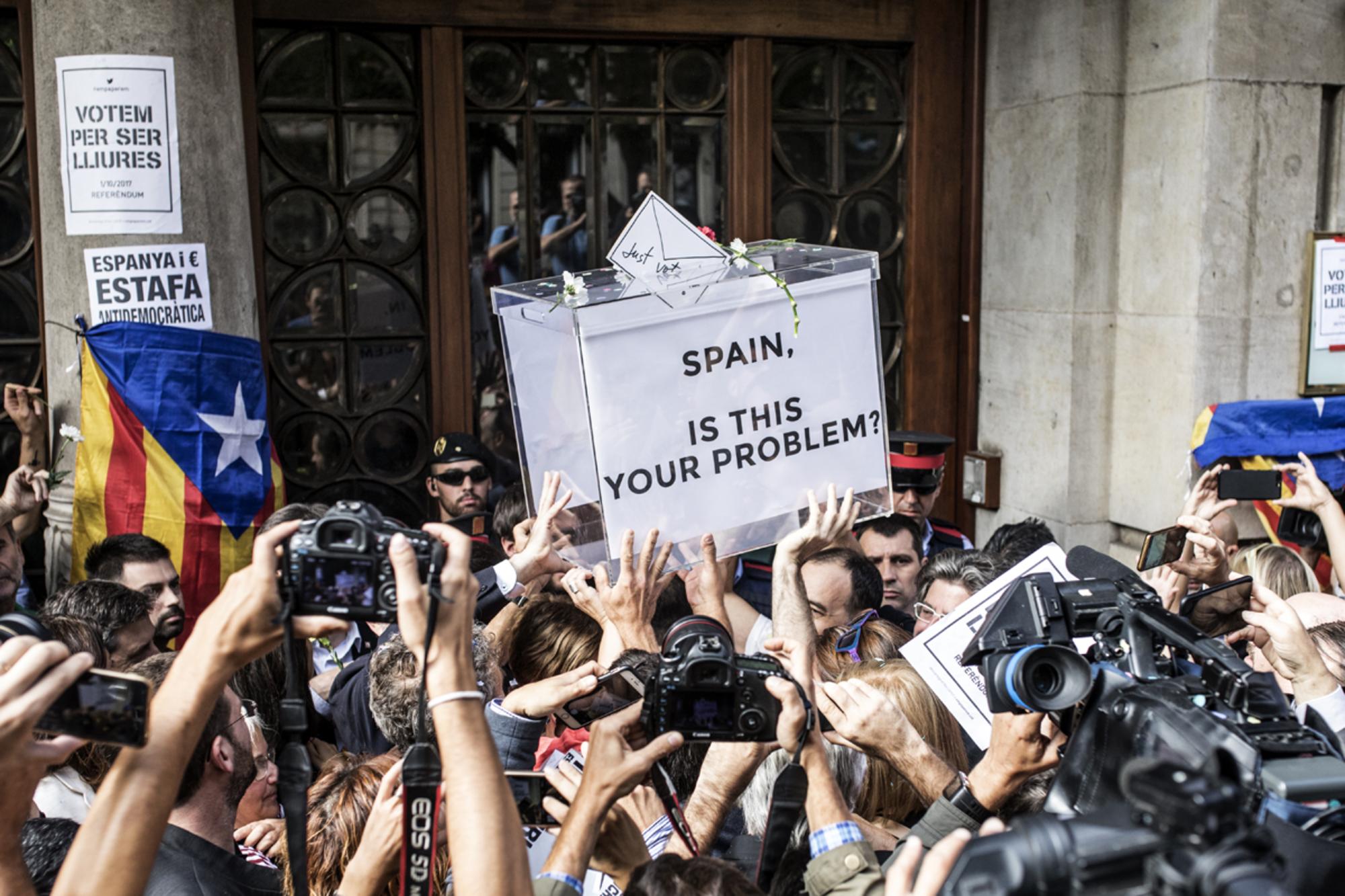 urna referendum barcelona