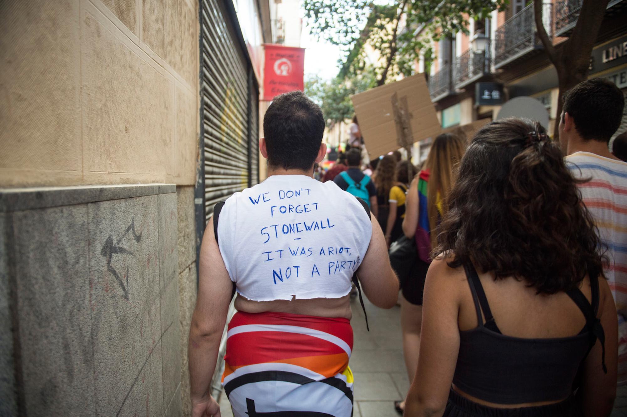 Orgullo crítico en Madrid 28 de junio de 2017