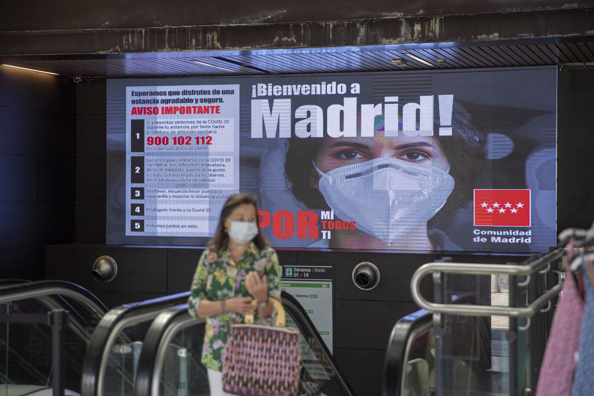 Anuncio Mascarilla Comunidad de Madrid