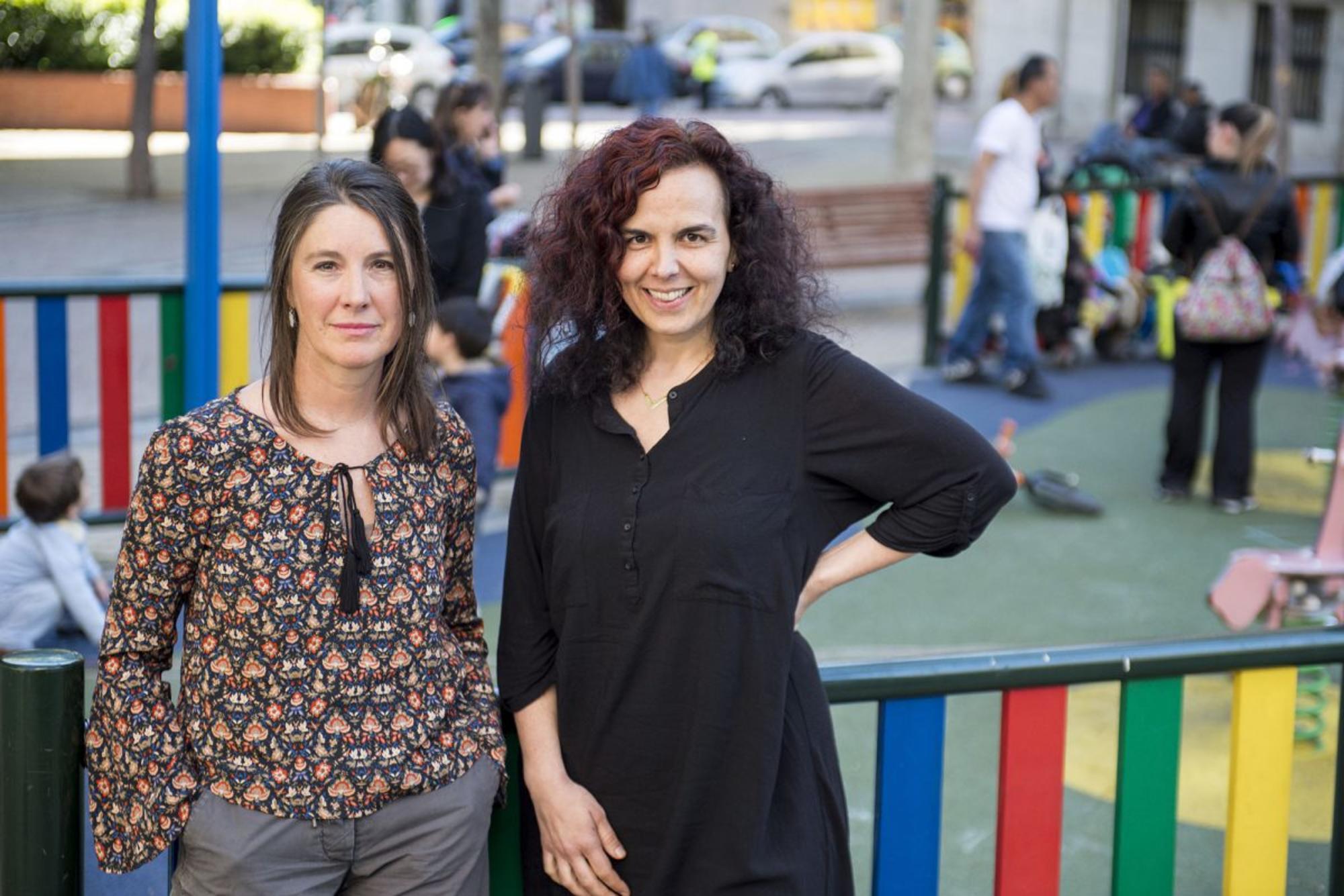 Silvia Nanclares y Patricia Merino