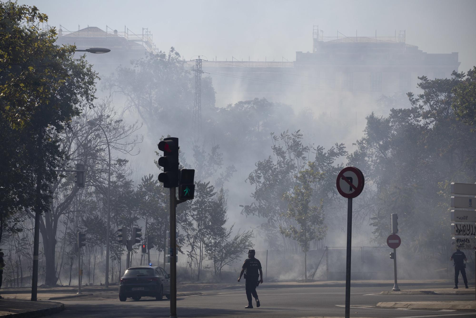 Segundo incendio en la Dehesa de la Villa de Madrid 7