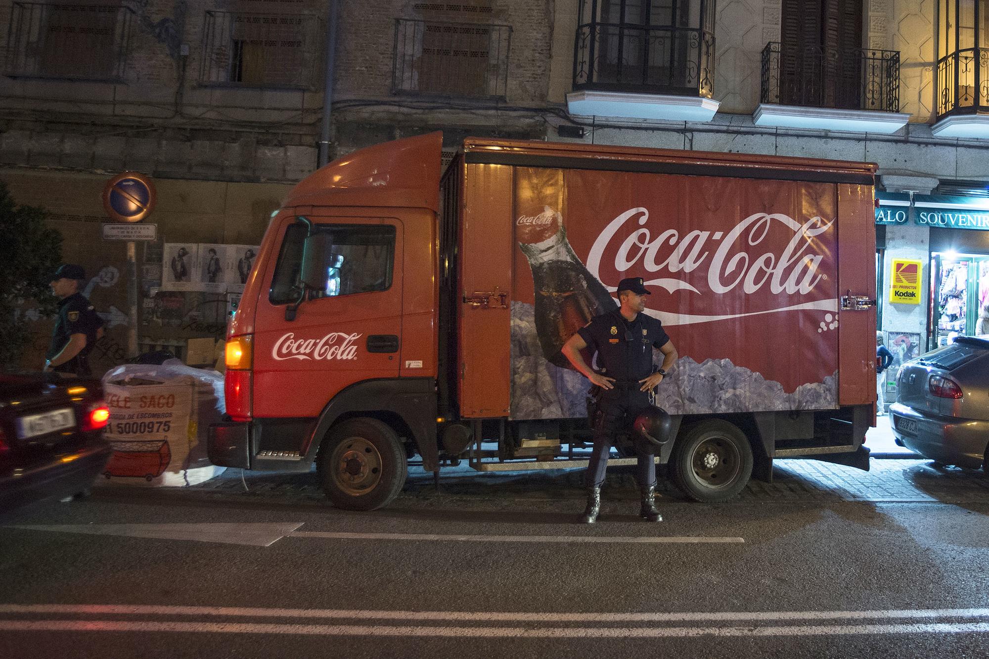 Camion Coca Cola