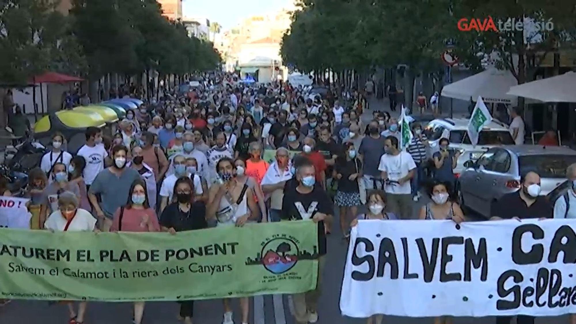 Baix Llobregat Especulación Manifestación 2 de Julio