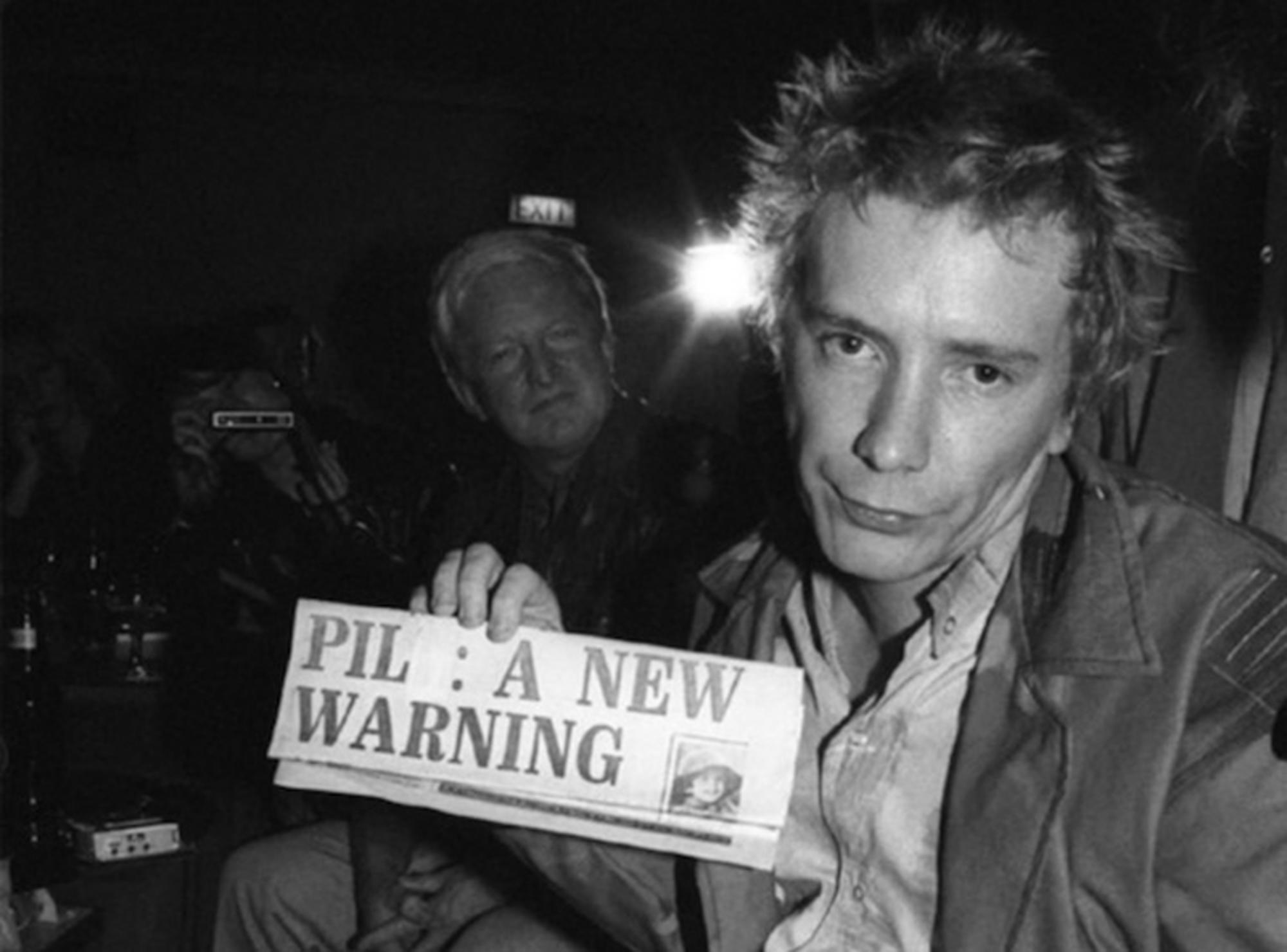 John Lydon, de PiL, en Londres en 1983