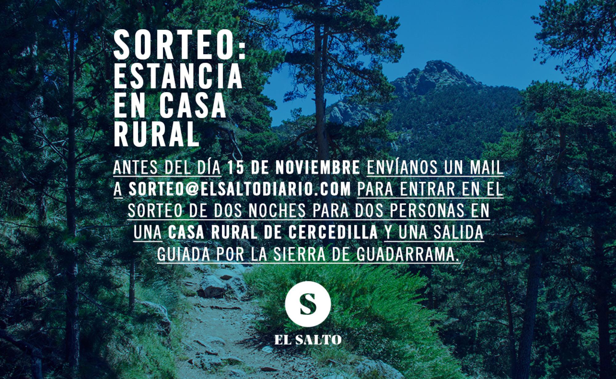 Sorteo Casa Rural 2018