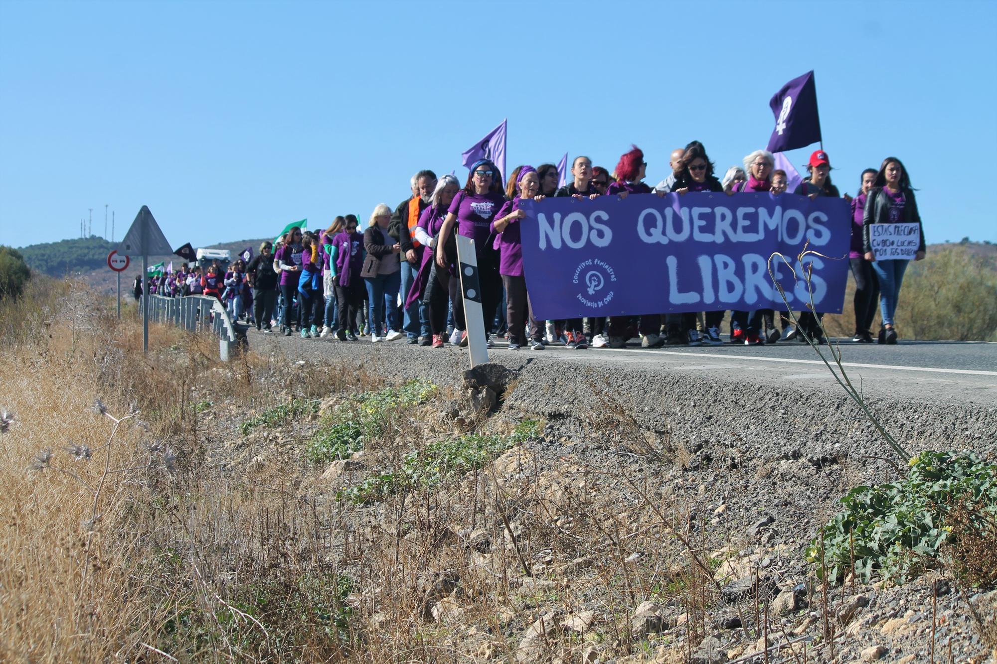 Marcha feminista Bornos 9