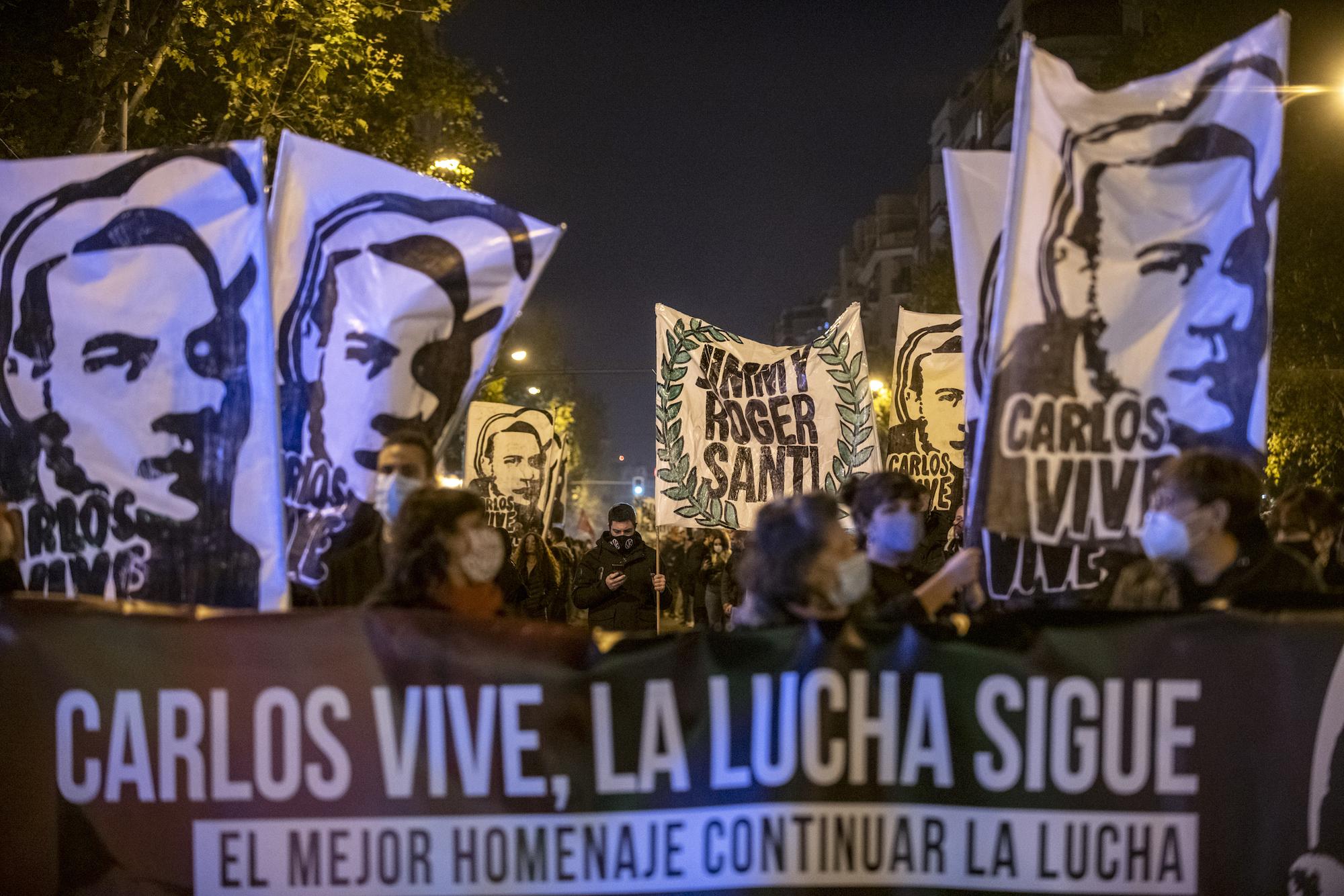 Manifestación antifascista Carlos Palomino 2020 - 1