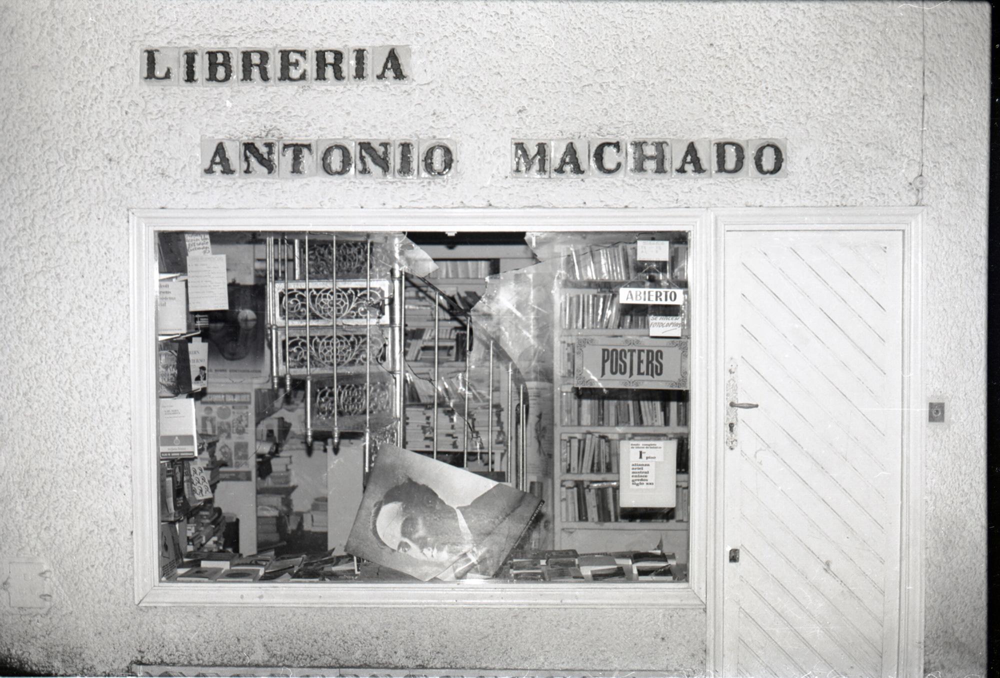 Librería Antonio Machado, en Madrid