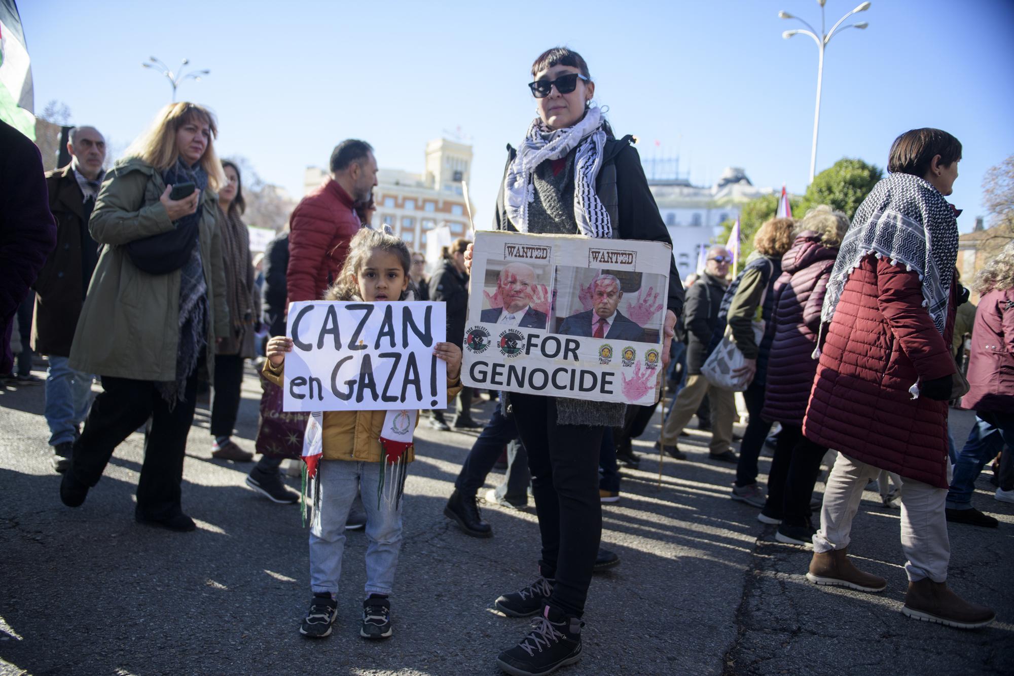 Más de 50.000 personas en Madrid contra el genocidio en Gaza y en apoyo al pueblo palestino - 6