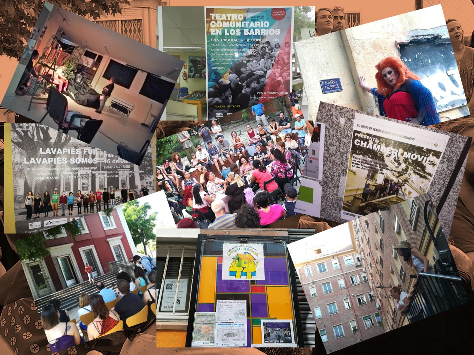 Collage Mosaicos - Proyecto de teatro social y comunitario