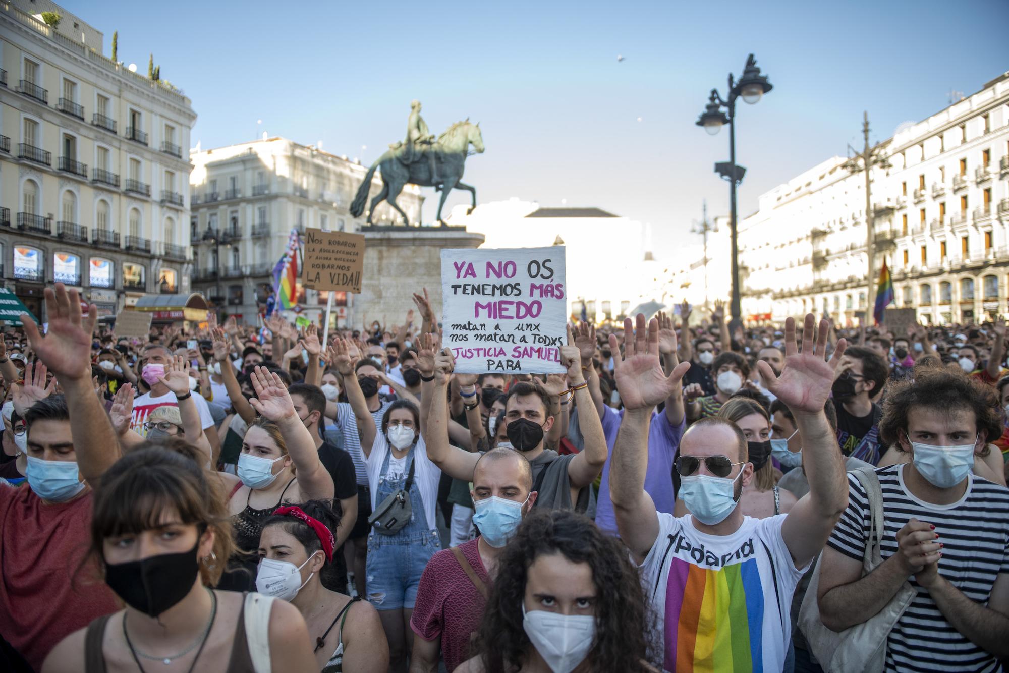 Contra los nazis, mariconazos.  #JusticiaPorSamuel - 2