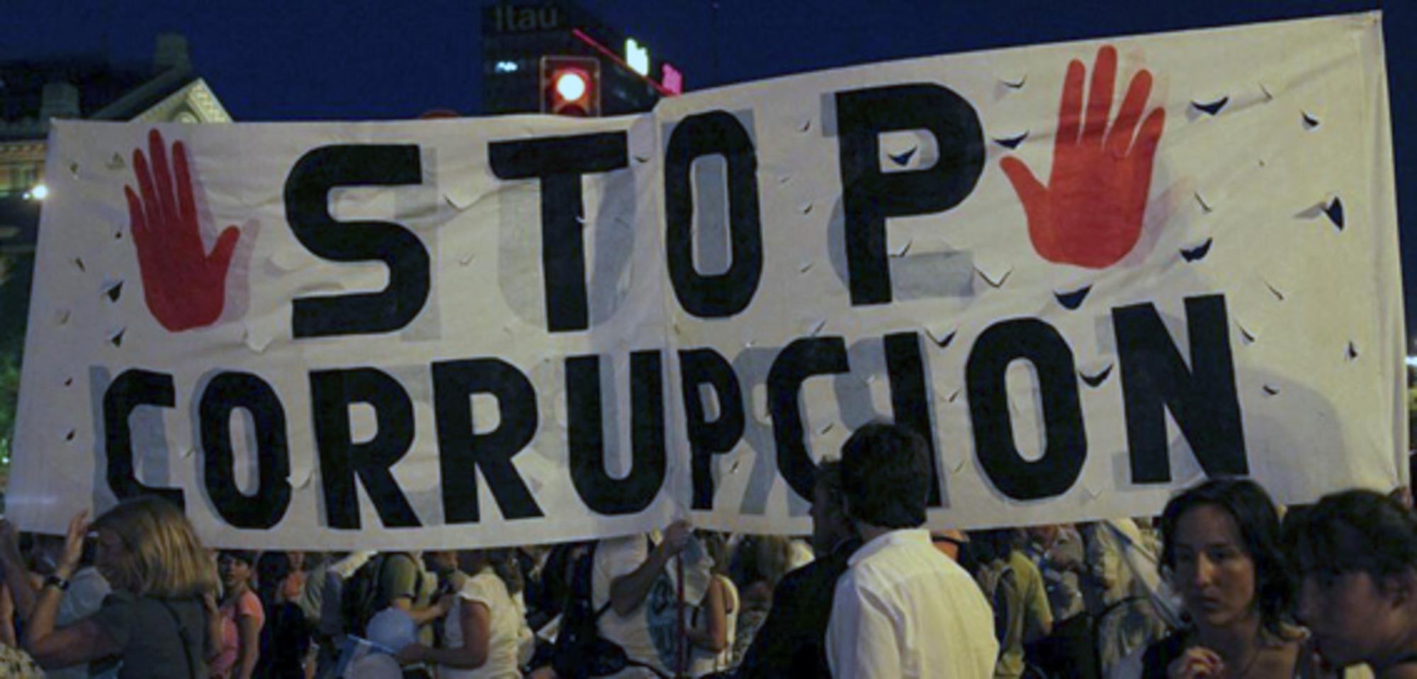 Stop corrupción