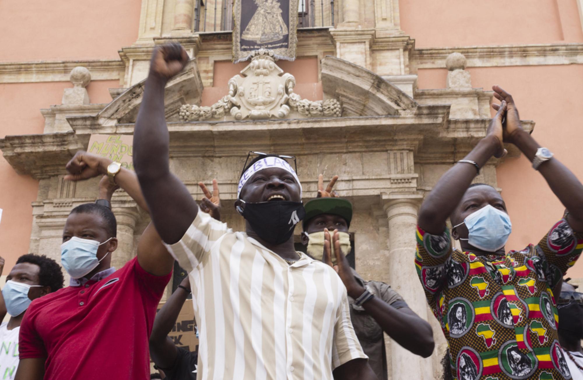 Black lives matter Valencia - 2