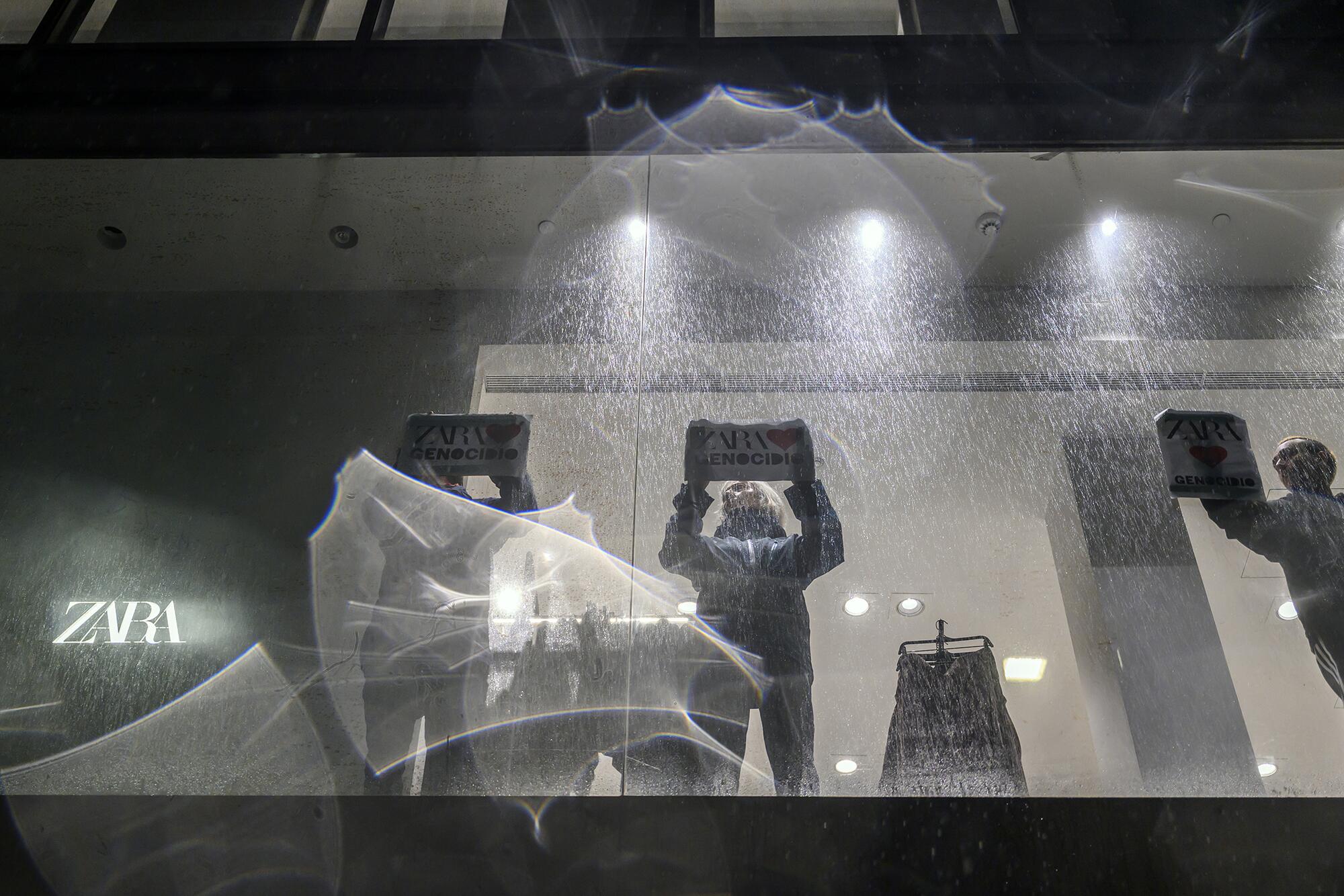 Acción Zara BDS Madrid - 2