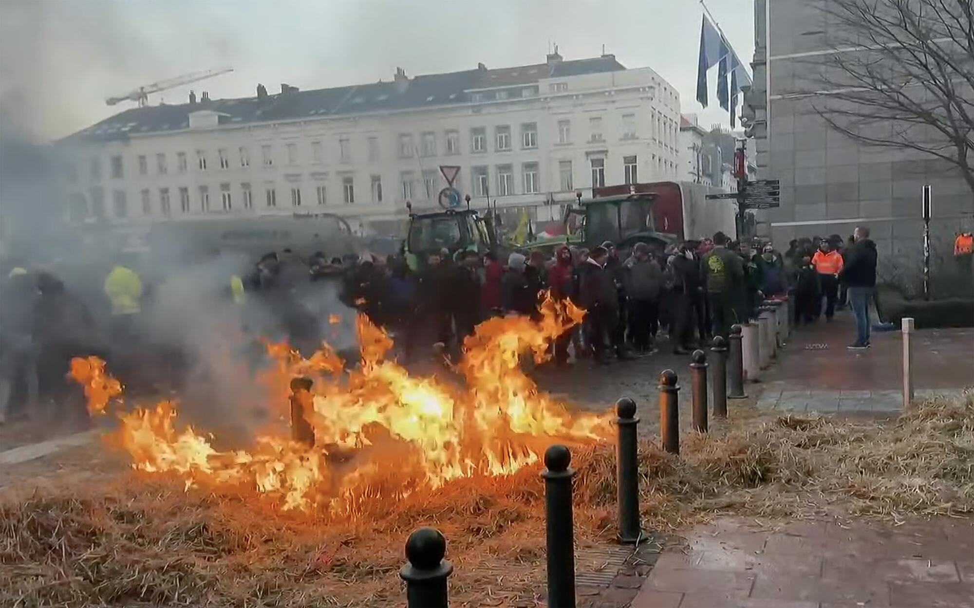 Protestas Agricultores Bruselas