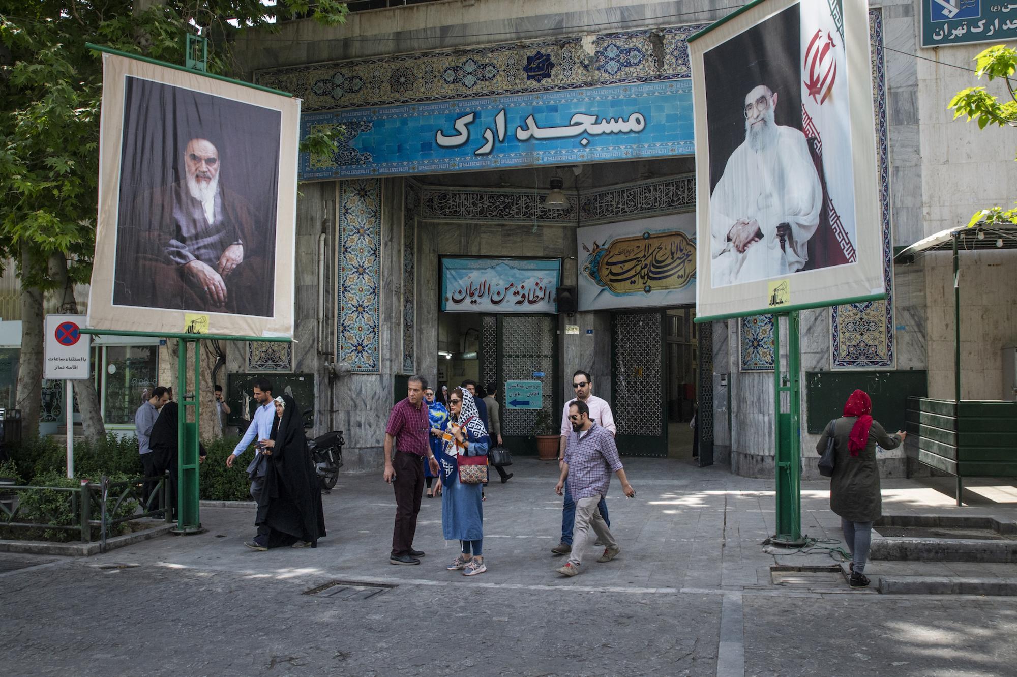 Mezquita en Teherán