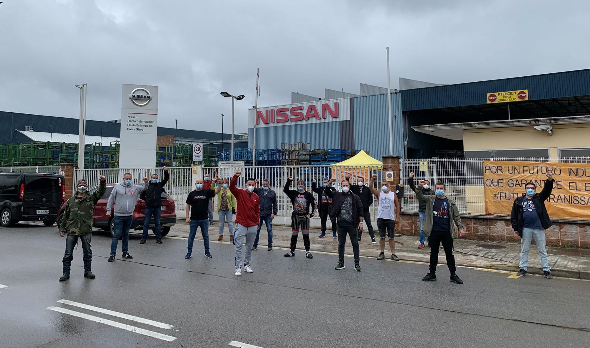 Huelga indefinida Nissan