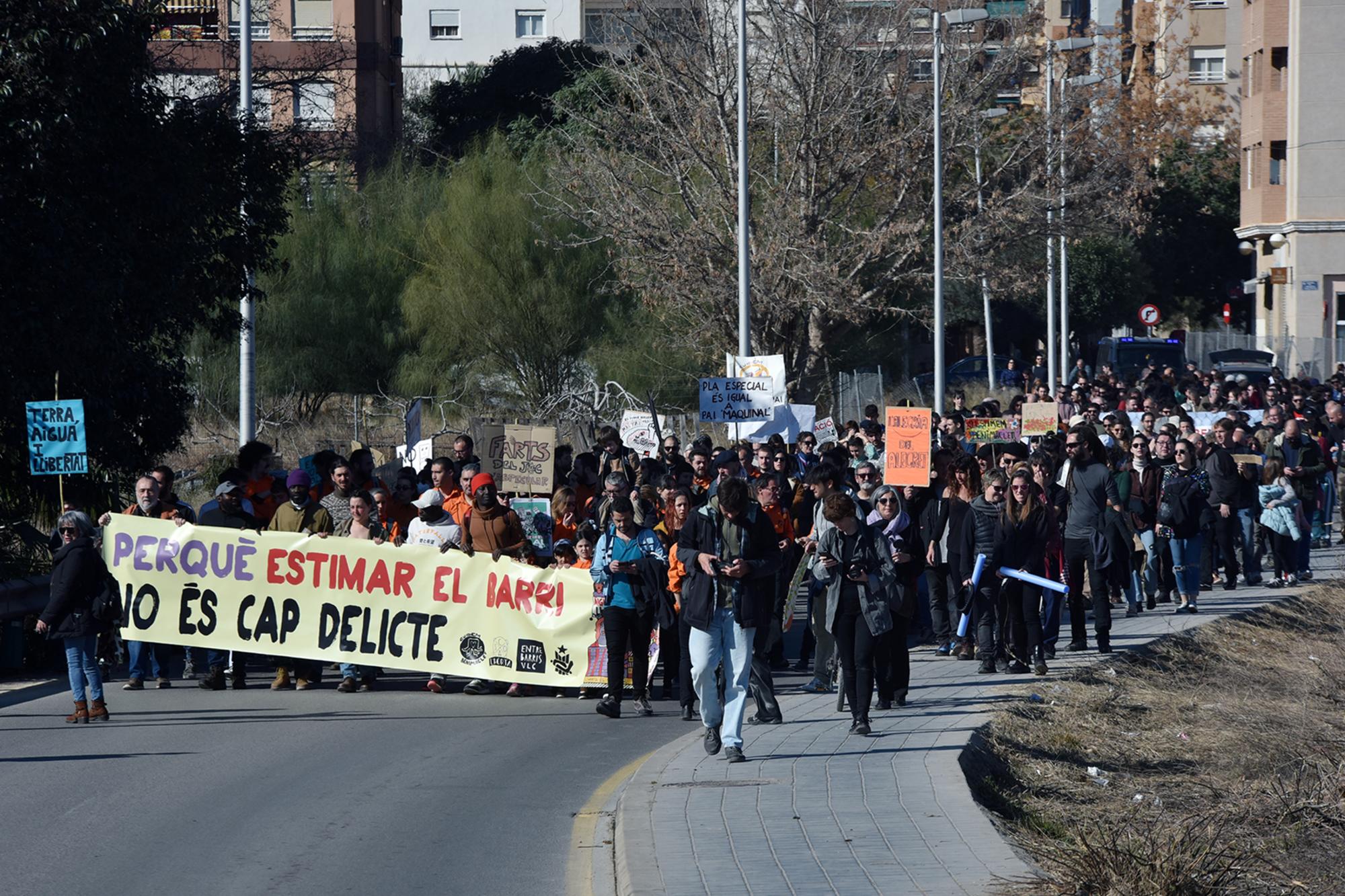 Manifestacion Benimaclet contra el PAI y la represión - 3