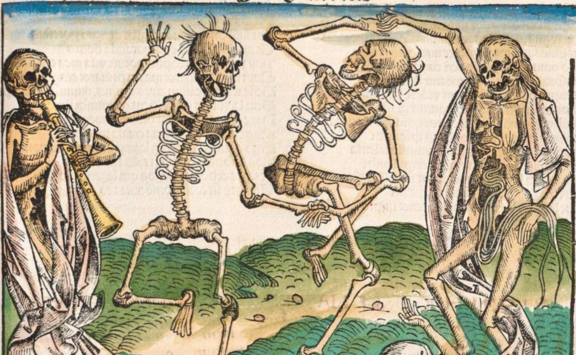 Danza de la muerte. Michael Wolgemut (1493).