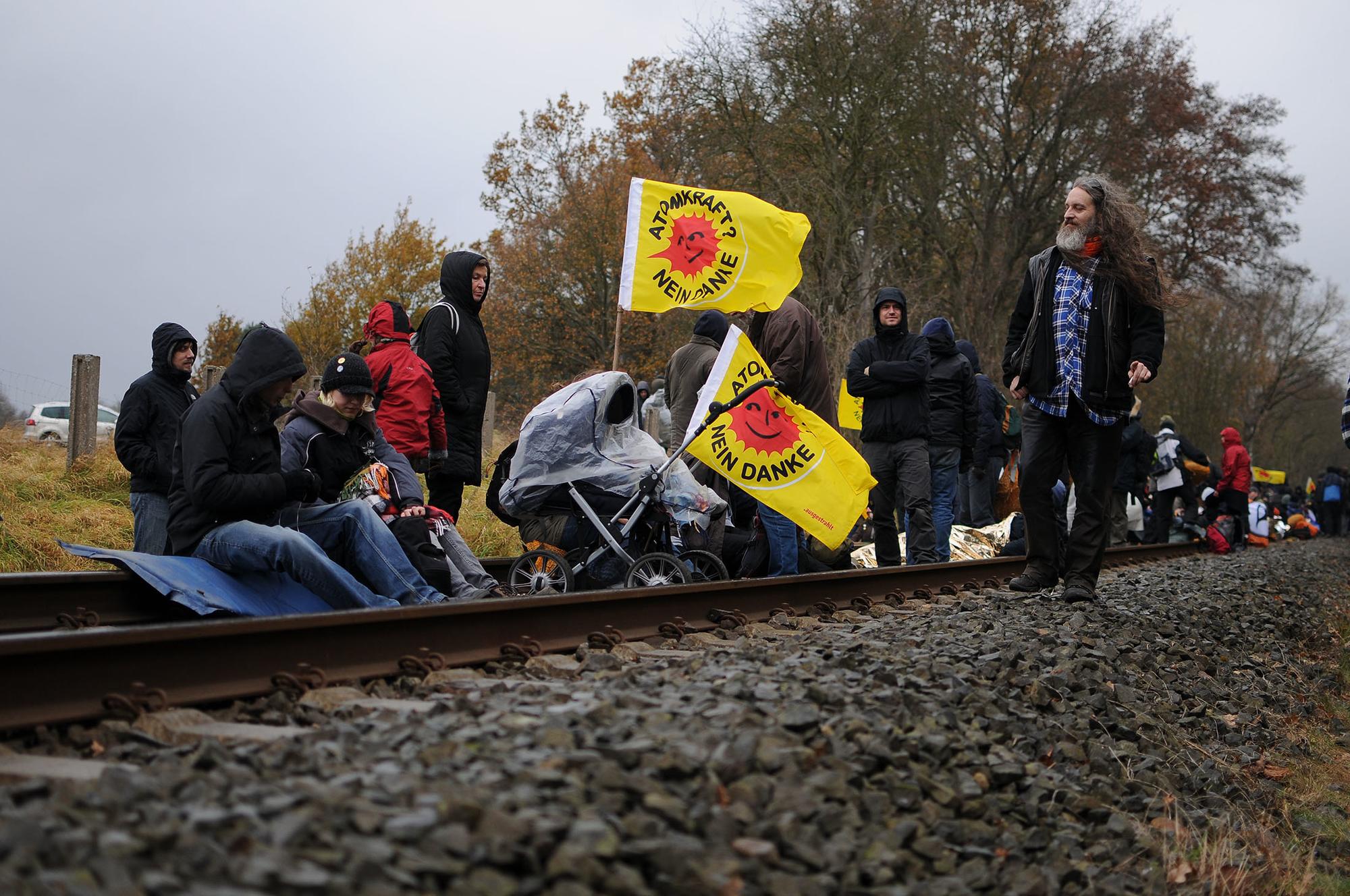 Tren nuclear Alemania Castor