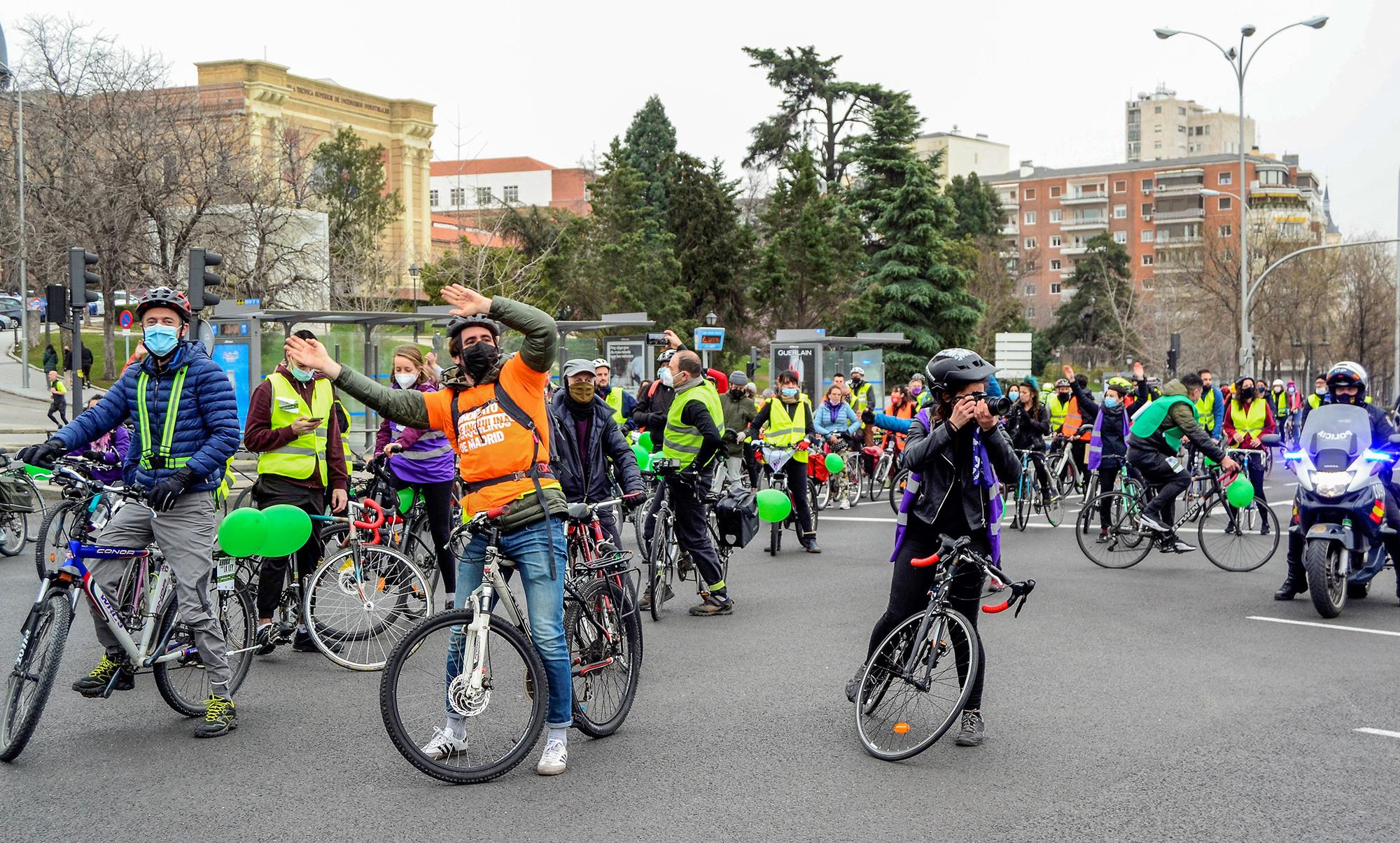 Bicicletada ley de vivienda