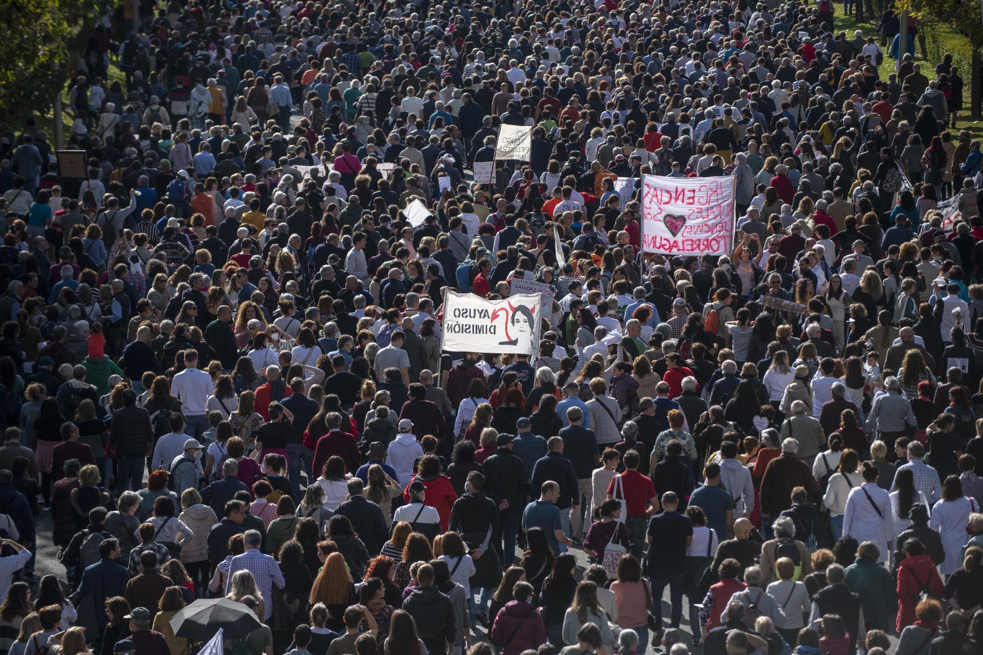 Manifestación por la Sanidad Pública en Madrid - 5