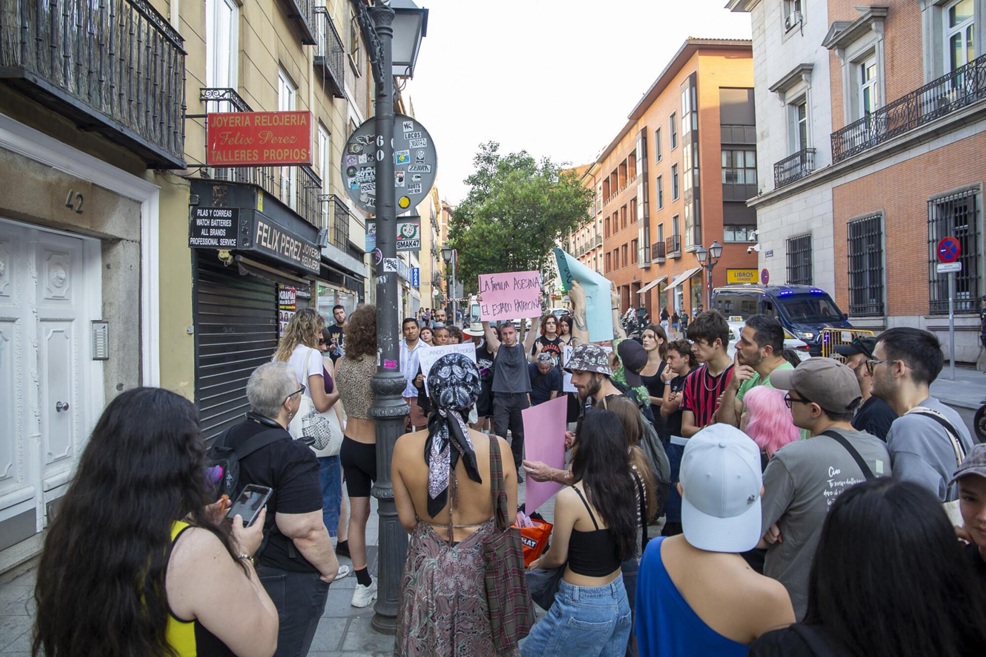 Concentración Derechos Trans fallecidas Ministerio - 9