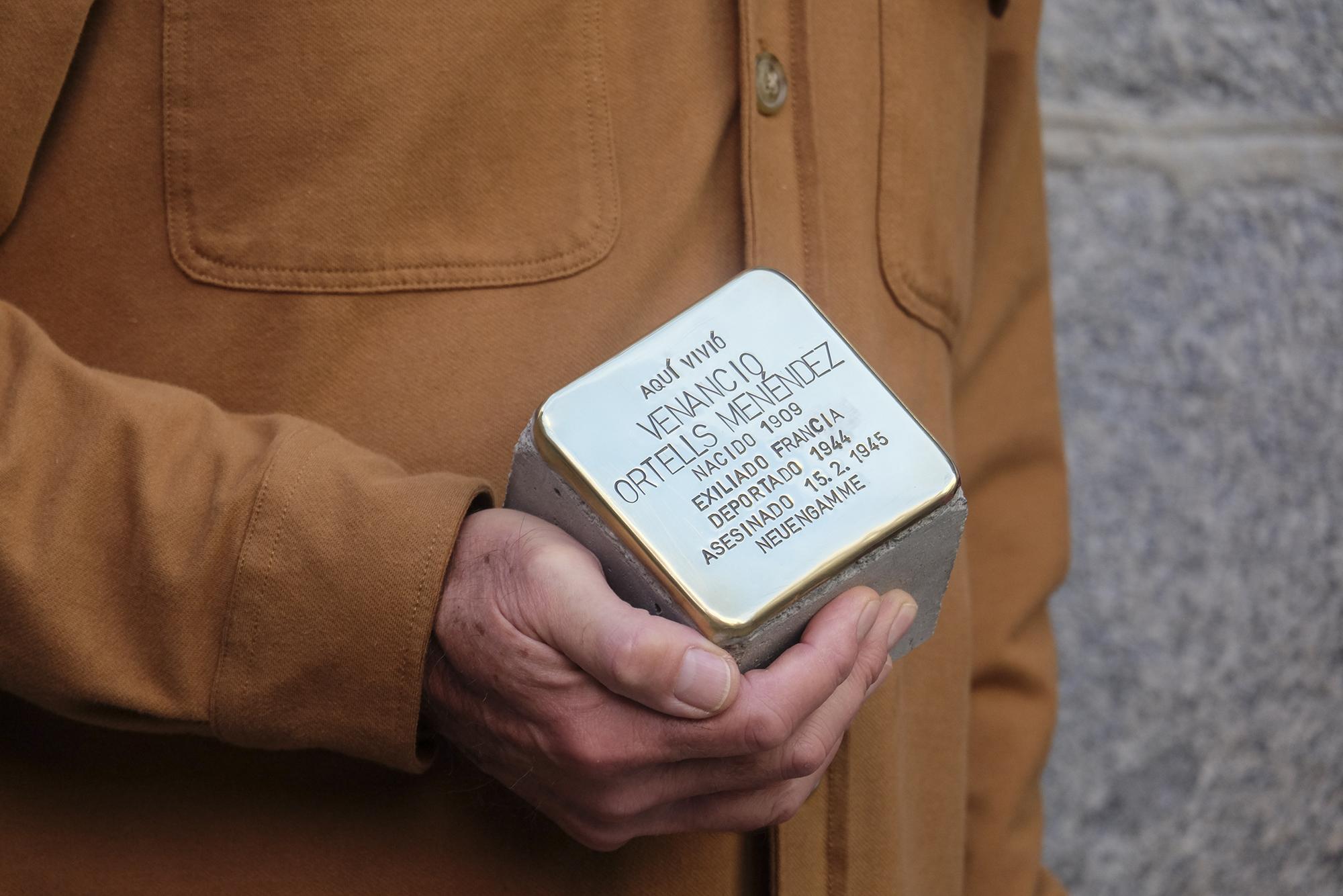 placas en  Madrid recuerdan a  republicanos españoles víctimas de los campos de concentración nazis 1