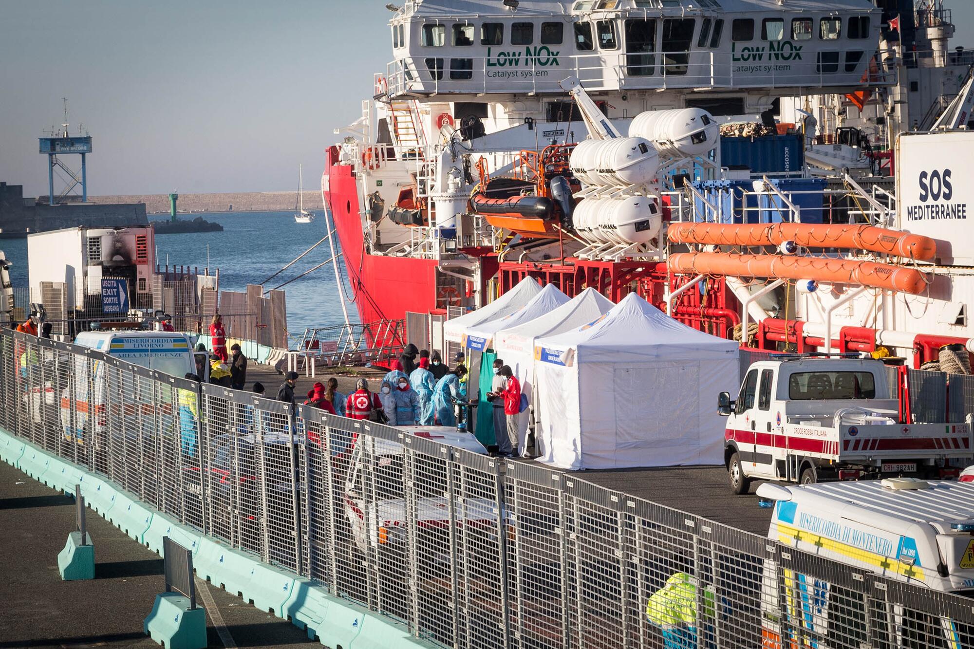 Rescate Migrantes Livorno  - 5