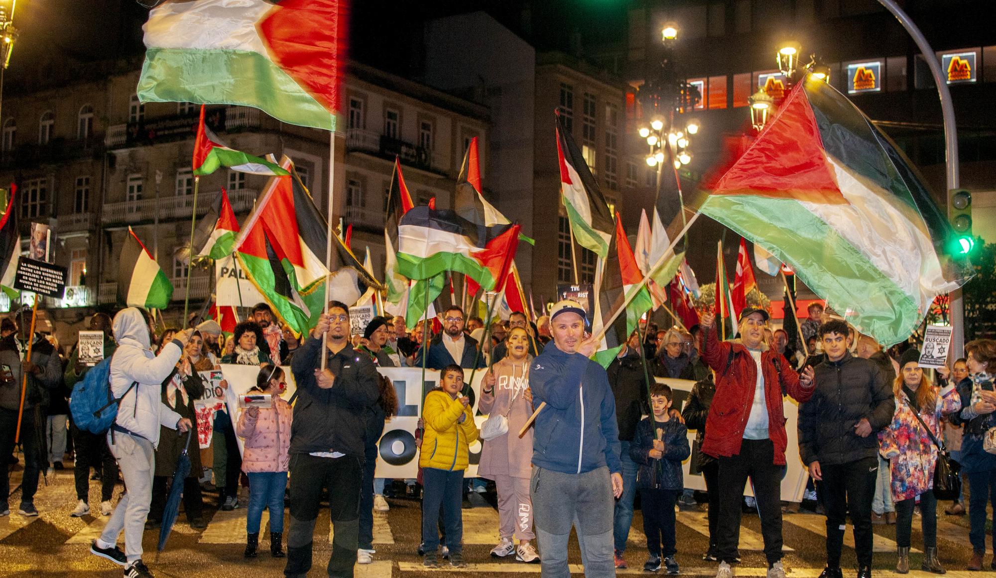 Manifestación palestina galiza 6 de novembro - 4