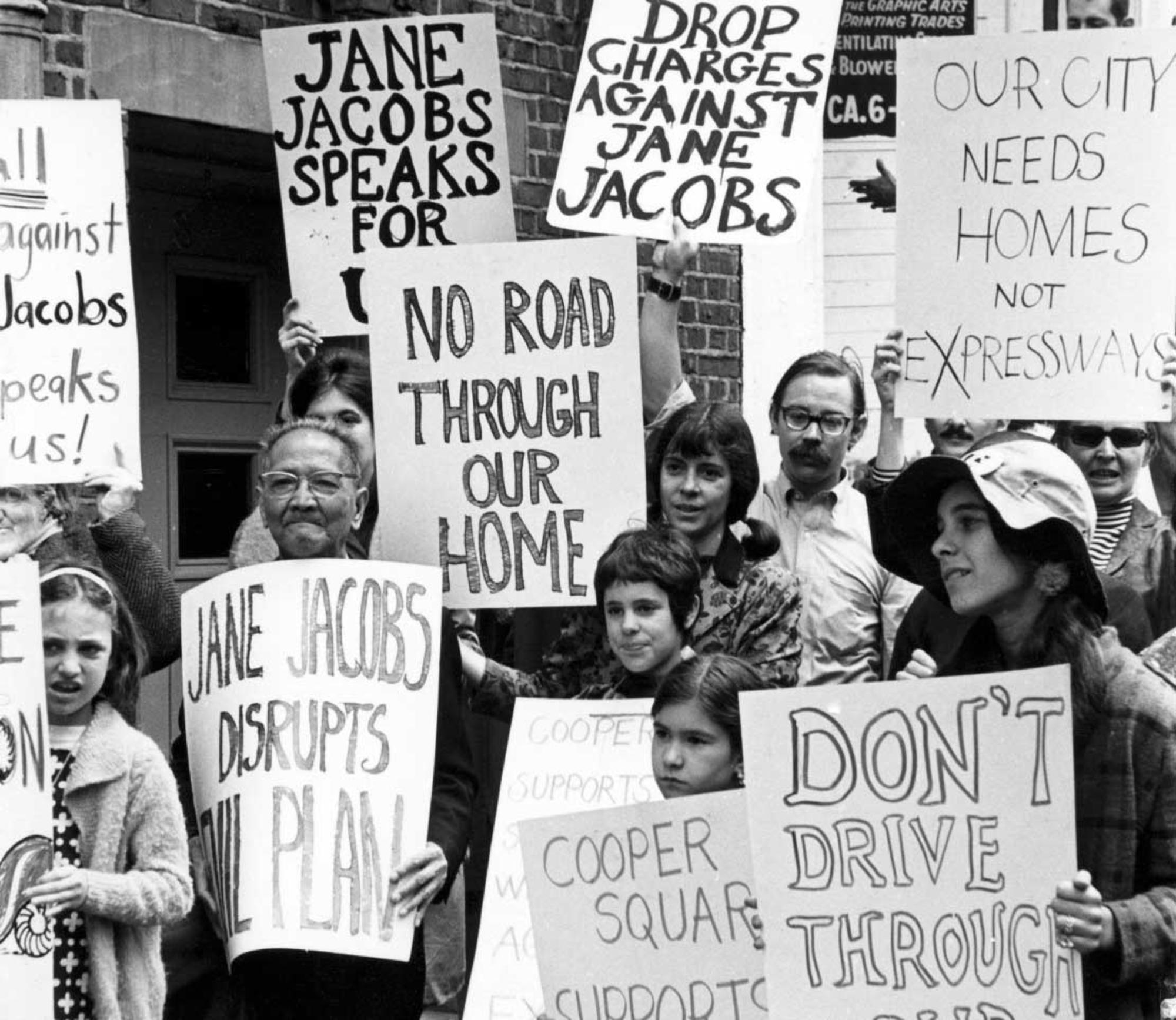 Jane Jacobs protest