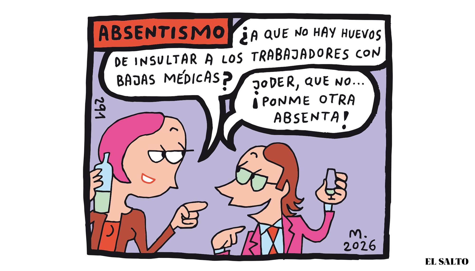 El verdadero absentismo, por Mauro Entrialgo