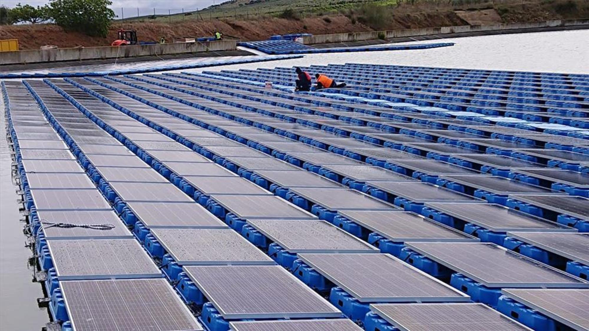Planta fotovoltaica panel solar