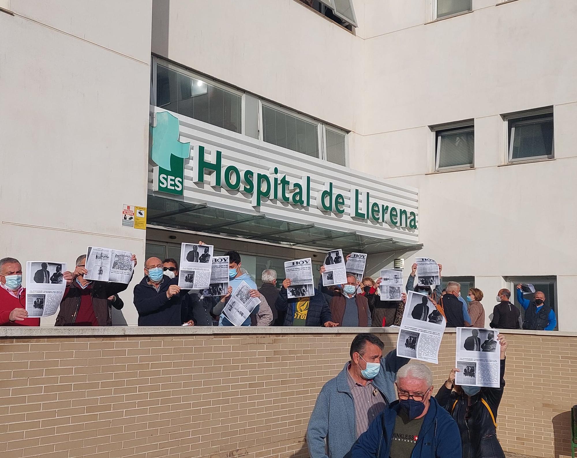 Hospital Llerena Movilización 2022