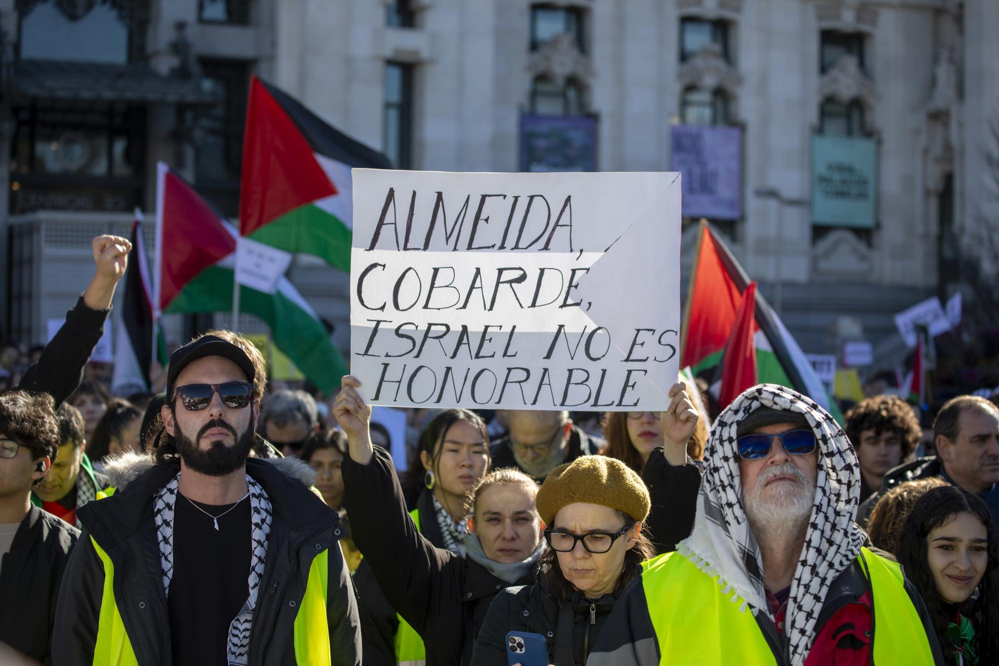 Más de 50.000 personas en Madrid contra el genocidio en Gaza y en apoyo al pueblo palestino - 20