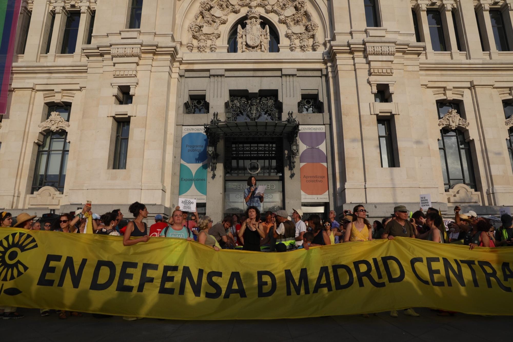 Manifestación Madrid Central 5