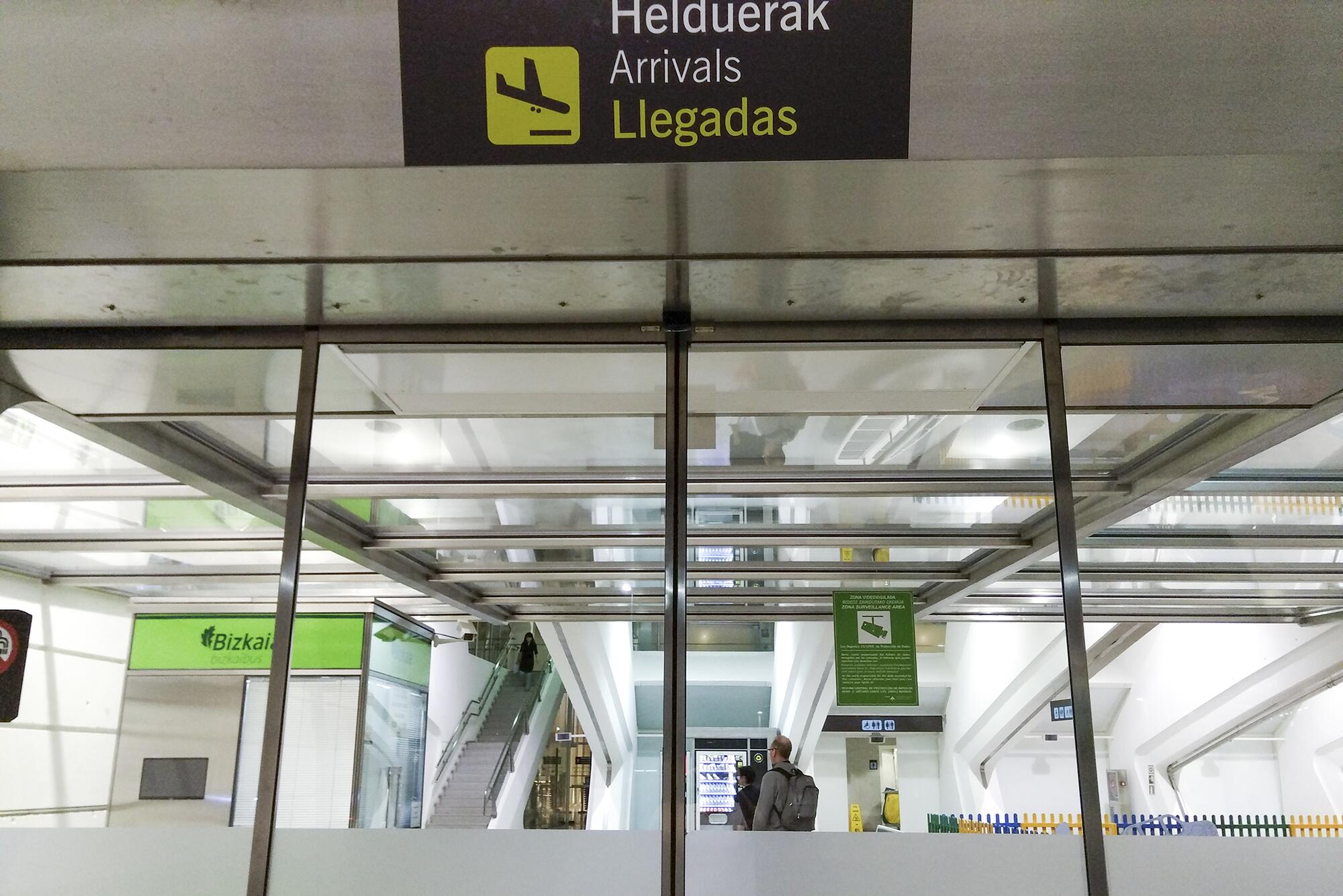 Llegadas Bilbao