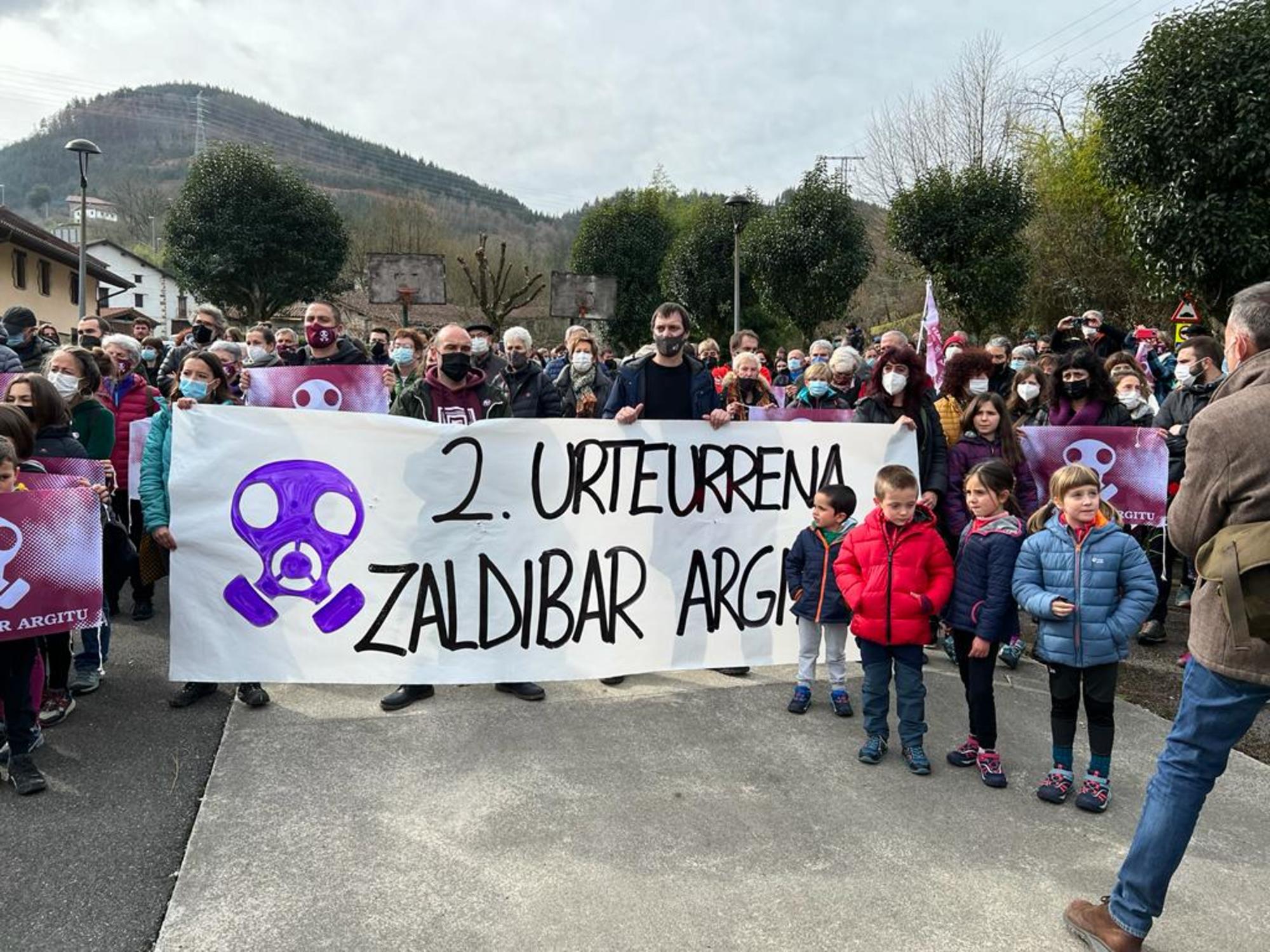 2º aniversario del derrumbe del vertedero de Zaldibar