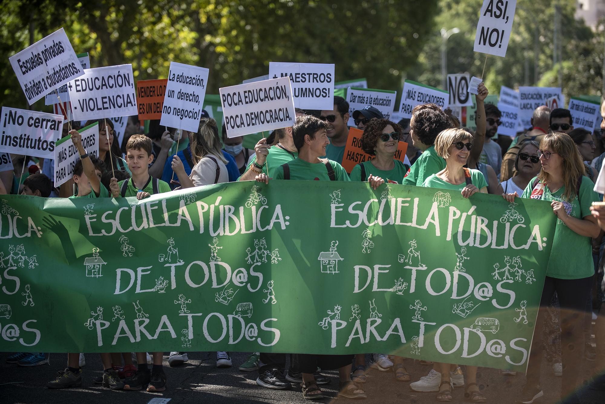 Marea Verde educación septiembre 2022 - 3