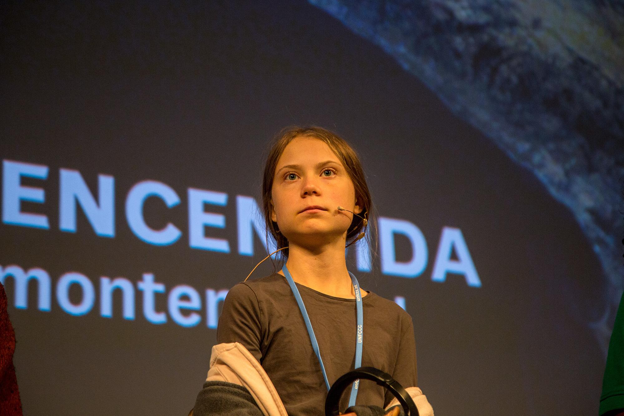 Greta Thunberg en Madrid