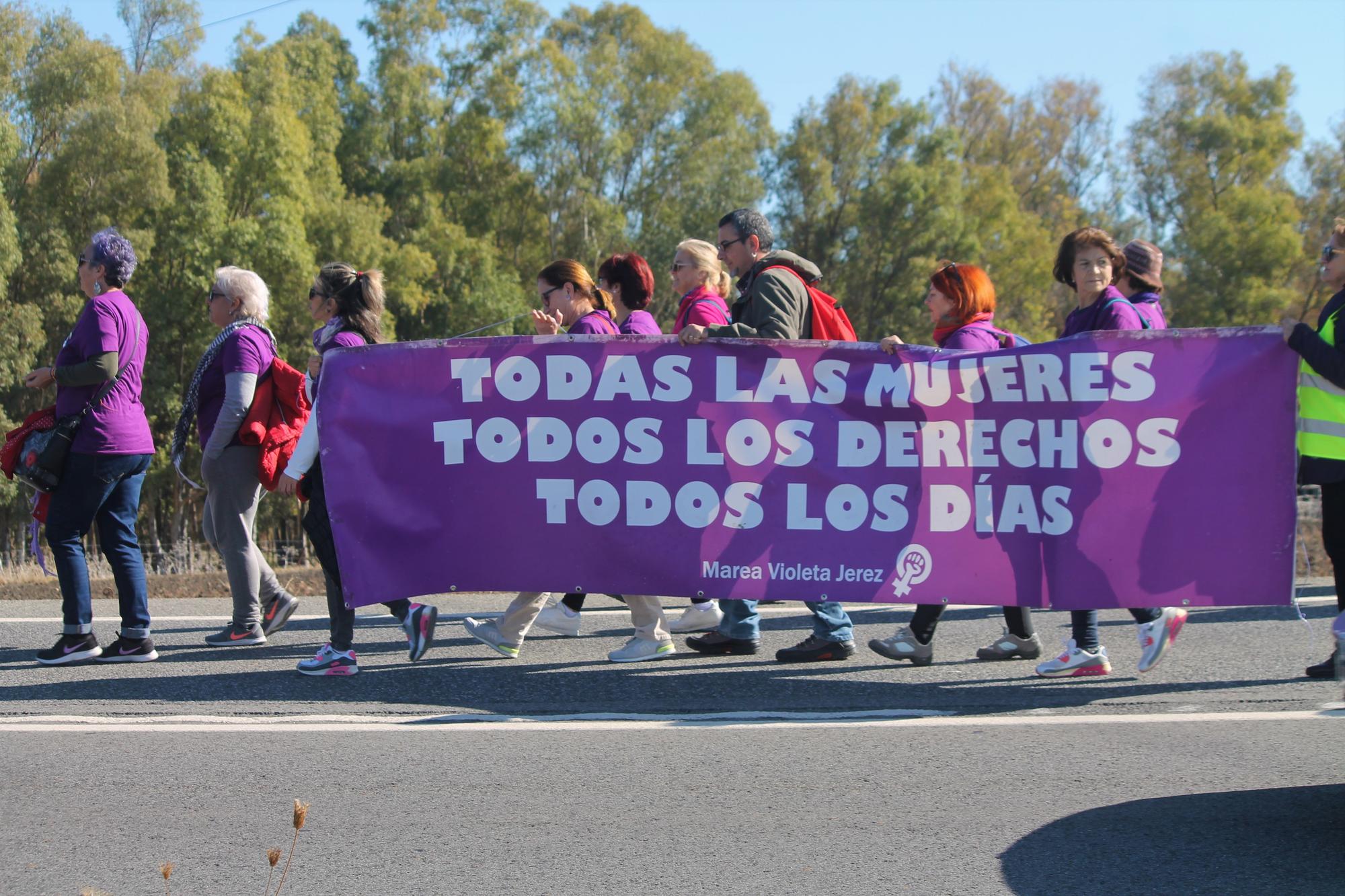 Marcha feminista Bornos 12