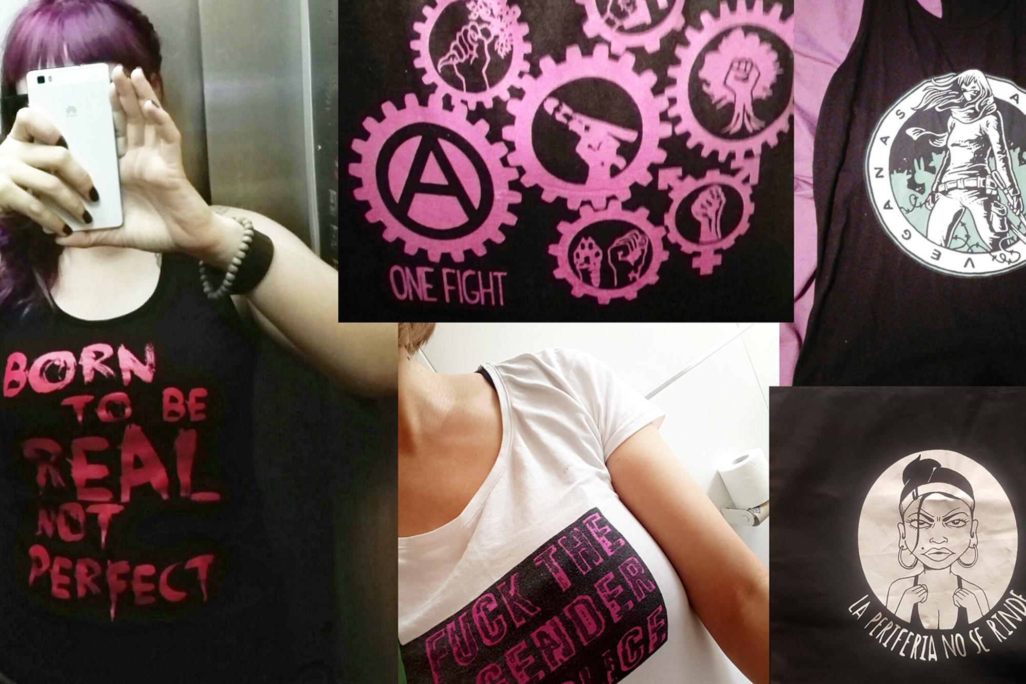 Camisetas feministas 2