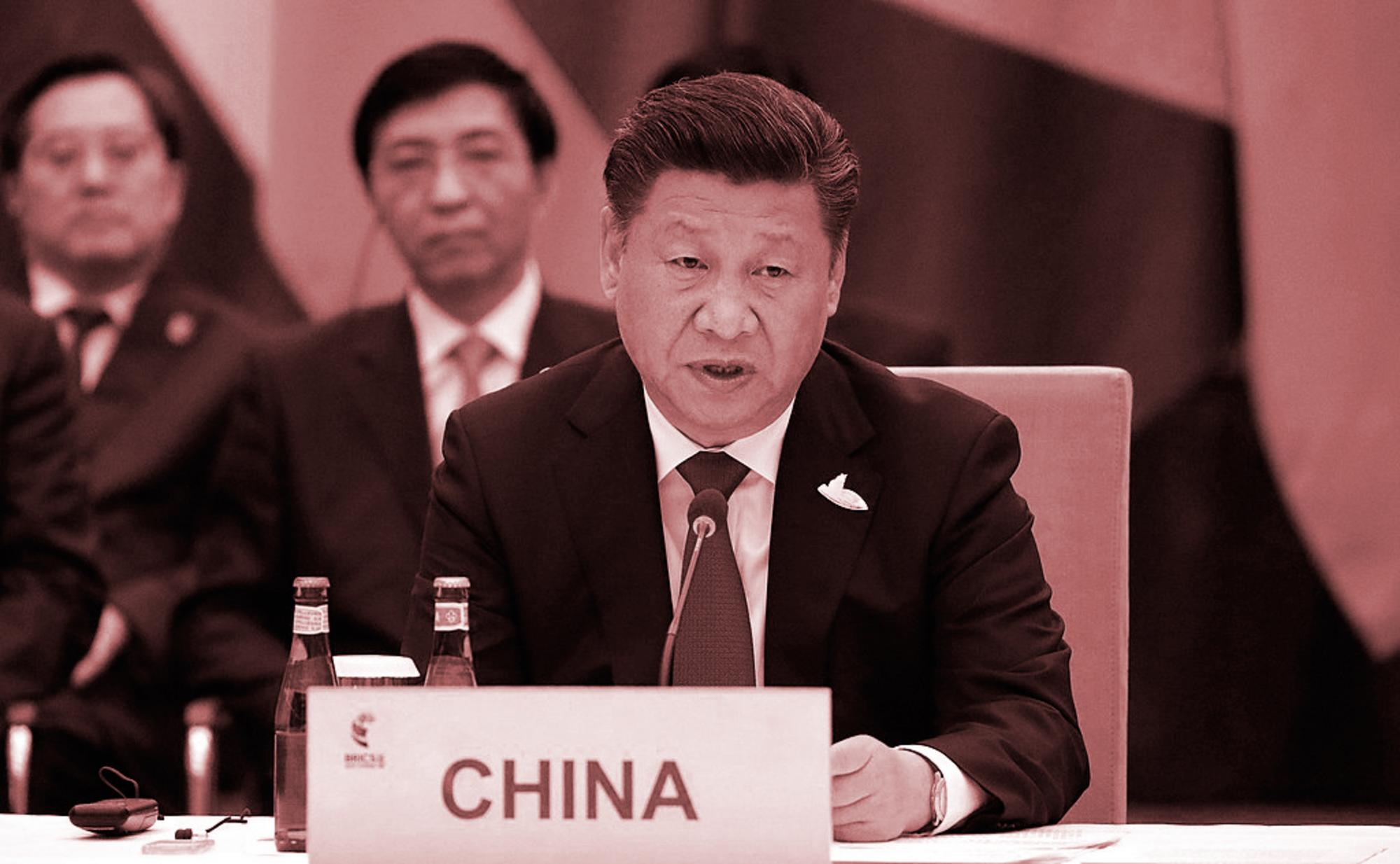 Xi-Jinping rojo