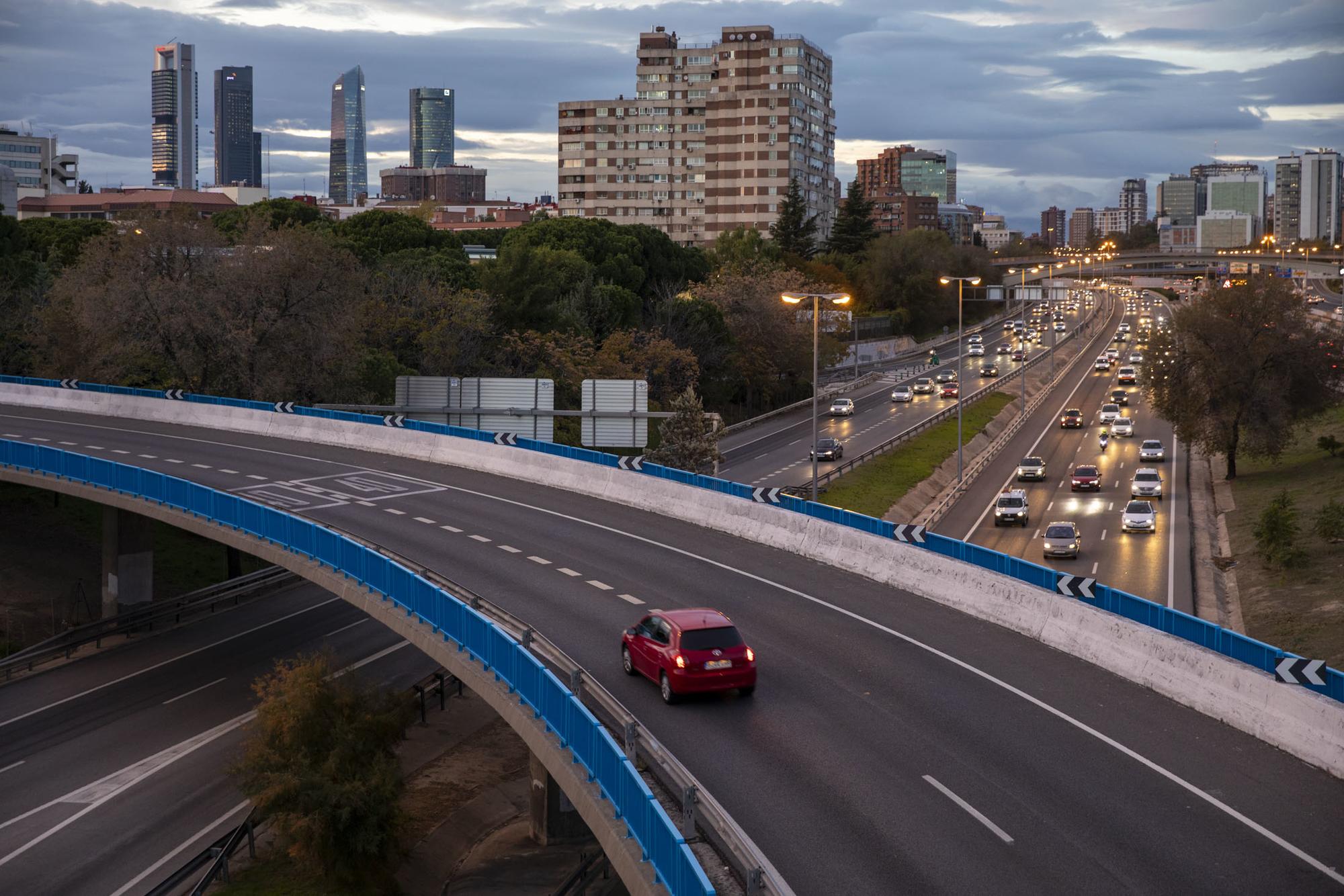 Trafico Madrid M30 1