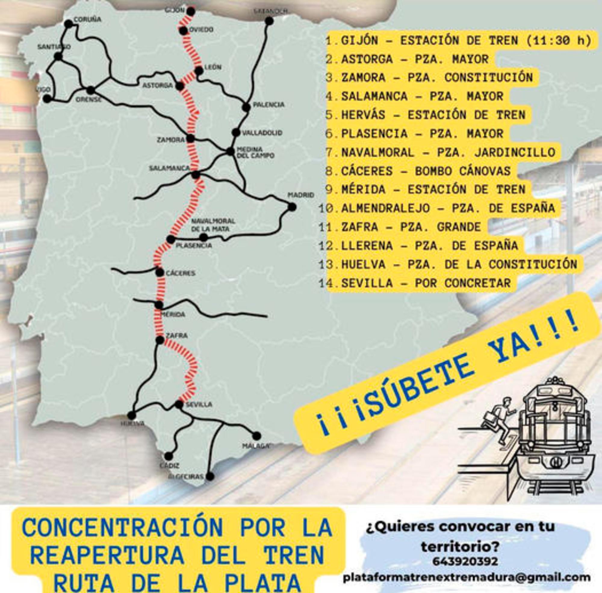 Ruta plata movilizaciones