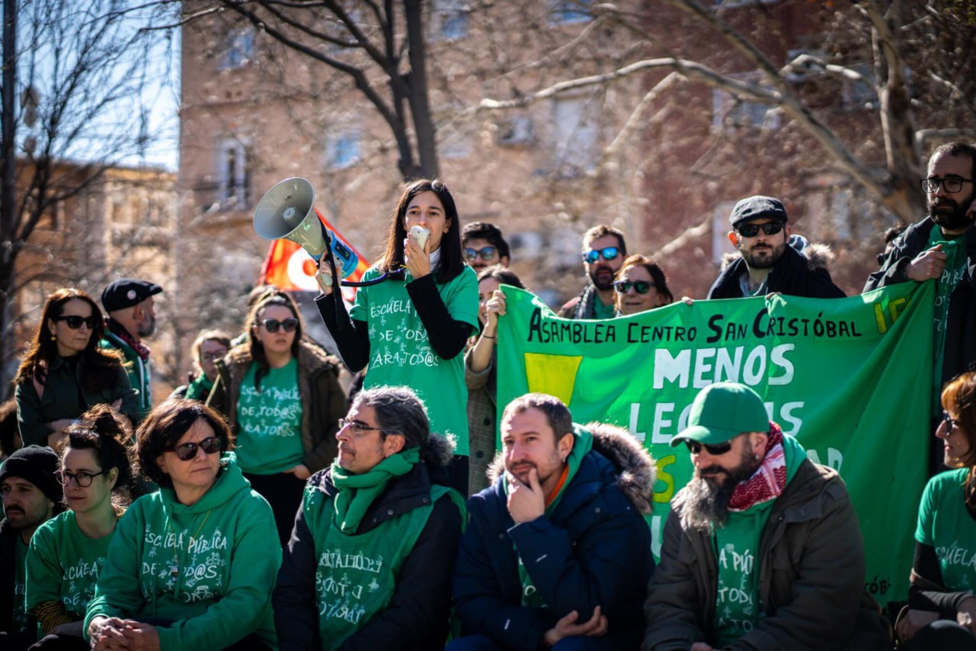 Asamblea huelga docentes - 1