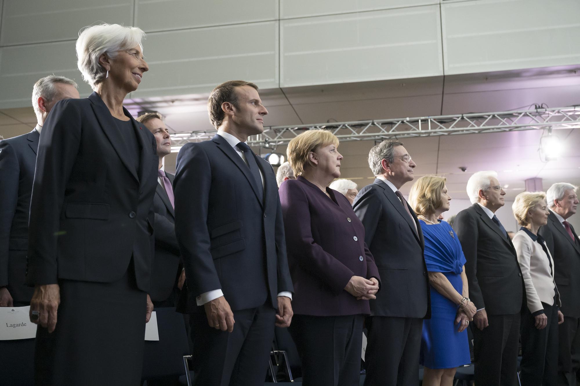 Merkel y Macron
