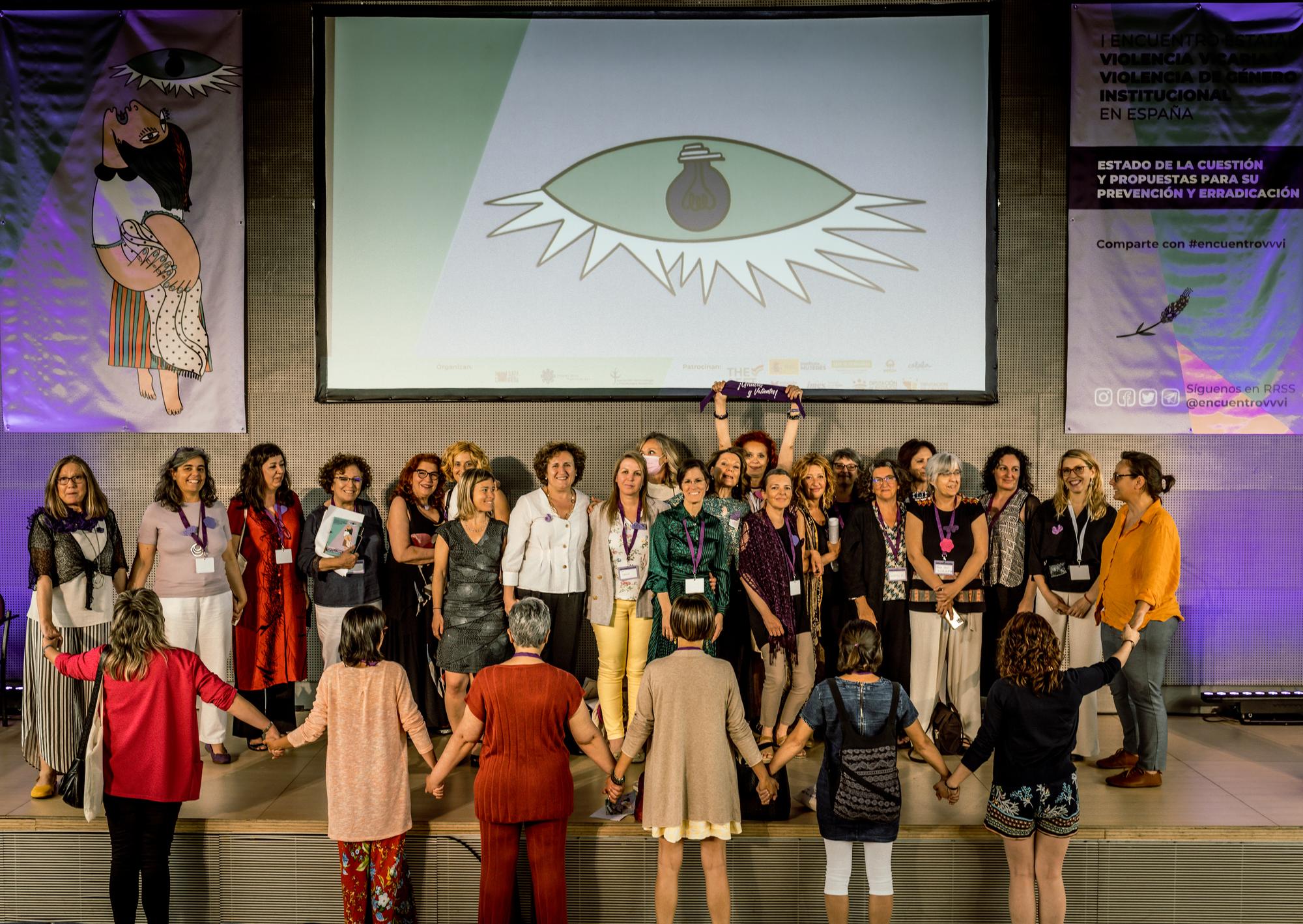 Participantes en el Encuentrovvvi celebrado en Mérida, Extremadura. 