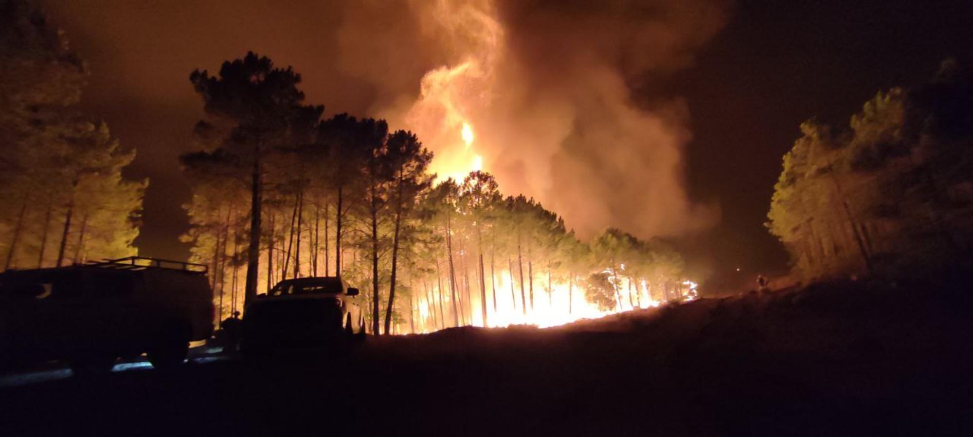 Incendio Santa Cruz del Valle