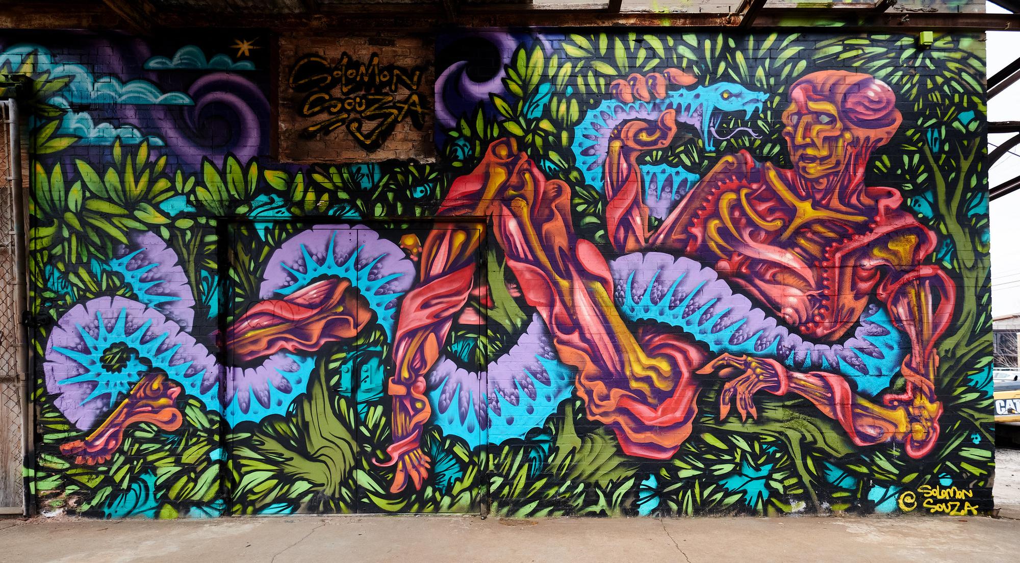 eden serpiente graffiti